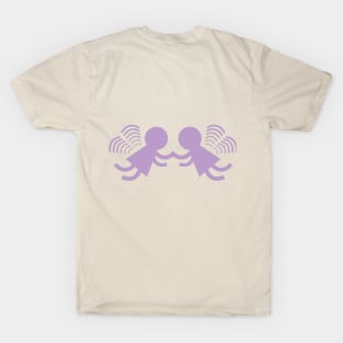 Lavender angel graphic art T-Shirt